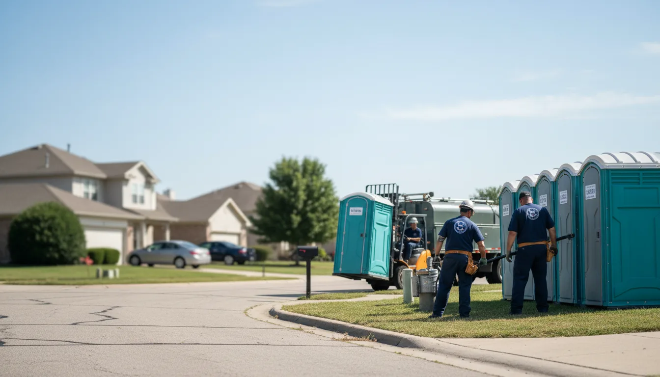 Porta Potty Rental in Walcott, IA near me